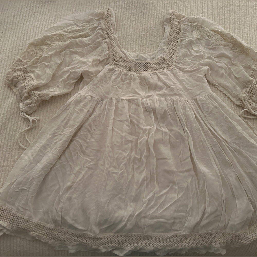 White Mini Sundress